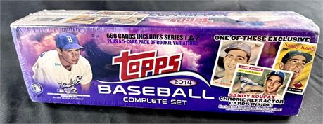 2014 Topps Baseball Factory Sealed Complete Set Series 1 and 2 w/ Betts RC