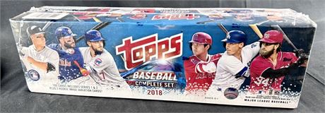2018 Topps Baseball Factory Sealed Complete Set Series 1 and 2 w/ Ohtani RC