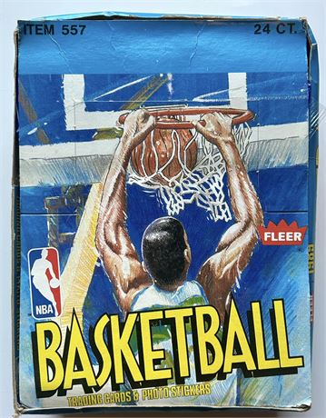 1989 Fleer Basketball RACK PACK BOX (ct 24) *Read