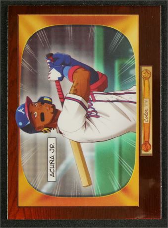2024 Bowman 1955 Bowman Anime Ronald Acuna Jr SSP Case Hit