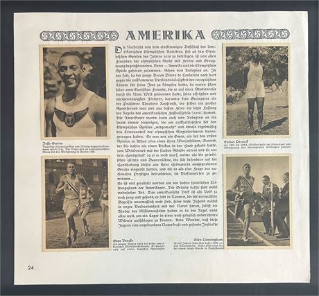 1936 Berlin Olympic Games Die Hoffnungen Der Nationen Page
