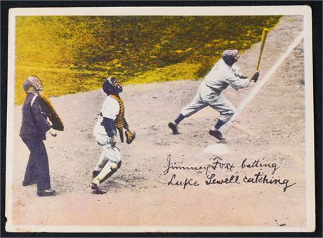 1936 R312 Jimmie Foxx/Luke Sewell LOW GRADE