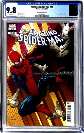 Amazing Spider-Man #24 CGC 9.8 (2019) Quesada Variant Cover