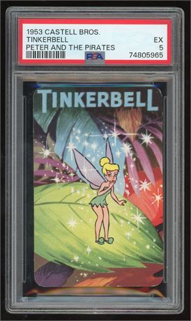 1953 Castell Brothers Tinkerbell Peter and the Pirates PSA 5 EX