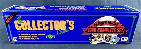 1989 Upper Deck The Collector's Choice Complete Set Factory Sealed Box