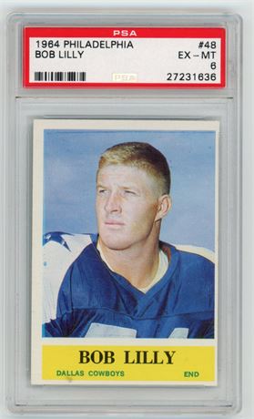 1964 Philadelphia #48 Bob Lilly PSA 6 EXMT