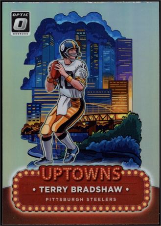 2024 Panini Donruss Optic #125 Terry Bradshaw Uptown Case Hit
