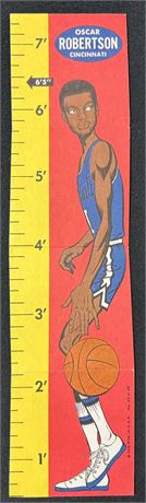 1969 Topps Rulers #24 Oscar Robertson Miscut (READ)