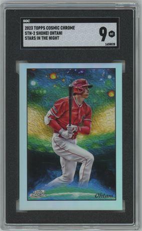 2023 Topps Cosmic Chrome Shohei Ohtani Stars in the Night SGC 9 MINT