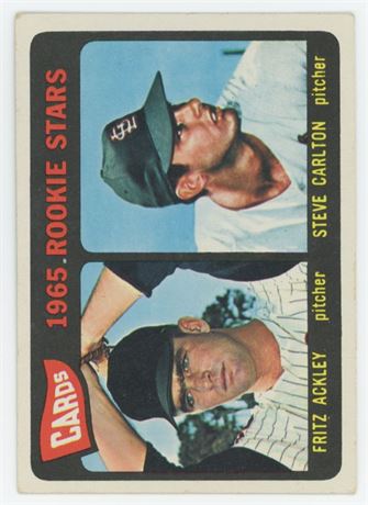 1965 Topps #477 Steve Carlton RC VG - VGEX No Creases