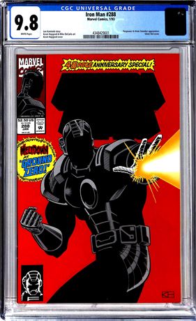 Iron Man #288 (1993) CGC 9.8 Firepower and Atom Smasher Appearance