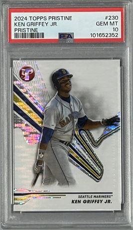 2024 Topps Pristine #230 Ken Griffey Jr. Pristine PSA 10 GEM MINT