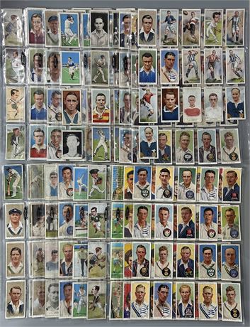 1930's Era Soccer/Cricket/Other Sports Low Grade Lot (336 Cards, READ)