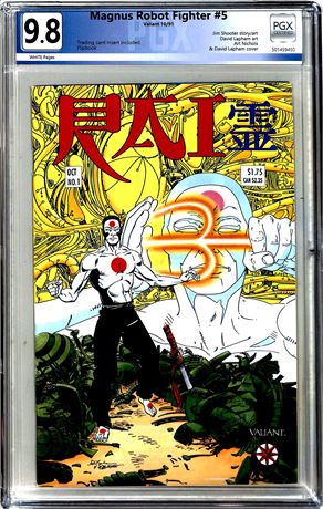 Magnus Robot Fighter #5 PGX 9.8 (1991)