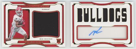 2022 Panini National Treasures Collegiate George Pickens Booklet RPA 68/99