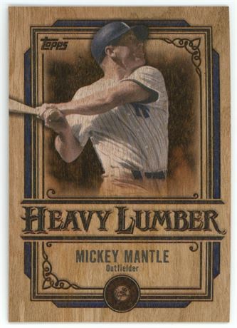 2025 Topps Mickey Mantle Heavy Lumber Case Hit SSP