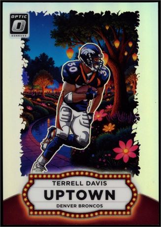 2025 Panini Donruss Optic #19 Terrell Davis Uptown Case Hit