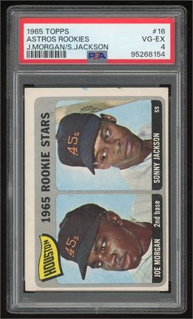 1965 Topps #16 Joe Morgan RC PSA 4 VGEX