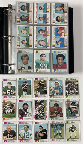 1973 Topps Football Complete Set (1-528) VG+ AVG READ