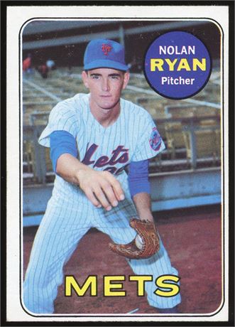 1969 Topps #533 Nolan Ryan VGEX+ (See All Pictures)