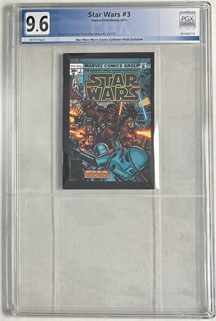 Star Wars #3 PGX 9.6 (2015) REPRINTS Stories from Star Was #3 (1977)