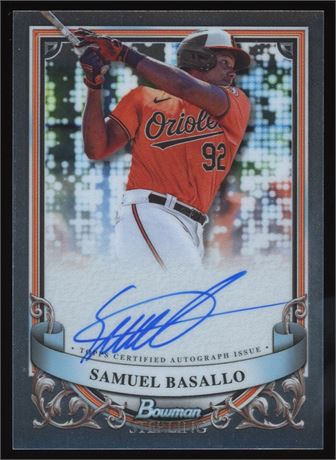 2024 Bowman Sterling Samuel Basallo Auto