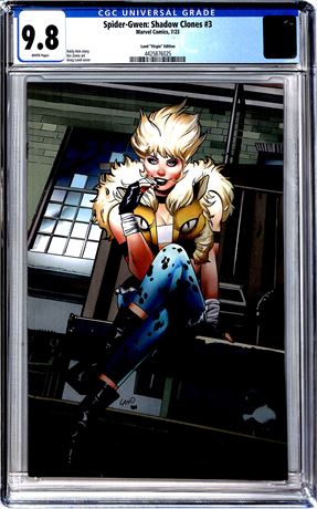 Spider-Gwen: Shadow Clones #3 CGC 9.8 (2023) Land "Virgin" Edition