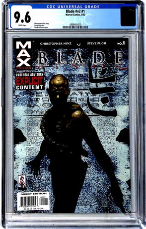 Blade #v2 #1 (2002) CGC 9.6