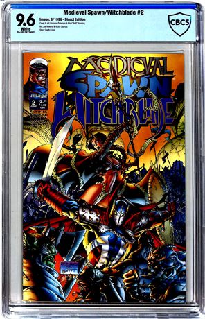 Medieval Spawn/Witchblade #2 CBCS 9.6 (1996)