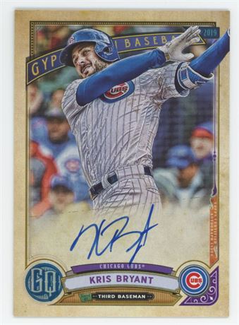 2019 Topps Gypsy Queen Kris Bryant Auto /25
