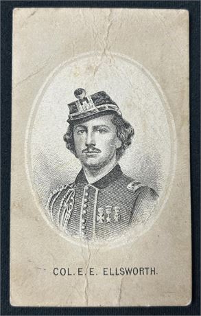 C. 1860-1880 Carte de Viste Col. E. E. Ellsworth (Read)