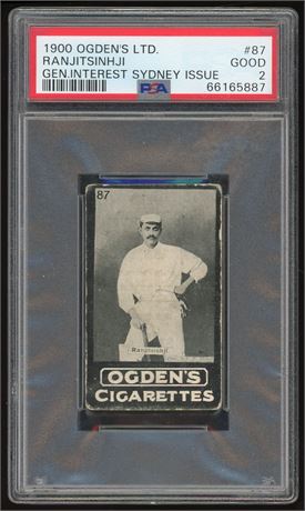 1900 Ogden's LTD K.S. Ranjitsinhji General Interest Sydney Issue PSA 2 GOOD