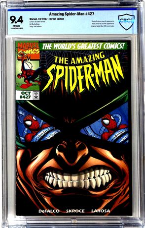 Amazing Spider Man #427 (1997) Direct Edition CBCS 9.4 Doctor Octopus Cover