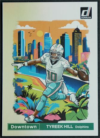2024 Panini Donruss #3 Tyreek Hill Downtown SSP