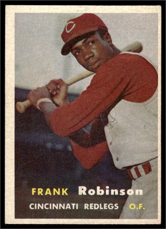 1957 Topps #35 Frank Robinson RC VGEX-EX Clean Surface