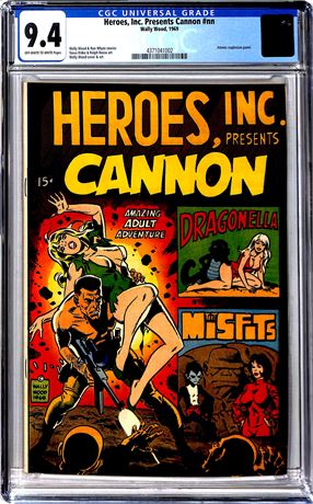 Heroes, Inc. Presents Cannon #nn (1969) CGC 9.4