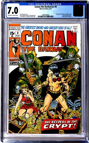 Conan the Barbarian #8 CGC 7.0 (1971)