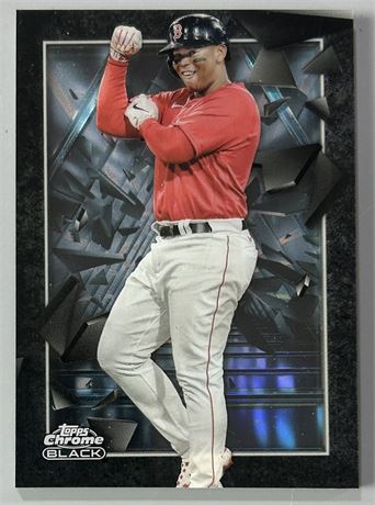 2024 Topps Chrome Black Rafael Devers Depth of Darkness
