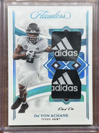 2023 Panini Flawless De'Von Achane SICK Patch 1/1