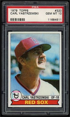 1979 Topps #320 Carl Yastrzemski PSA 10 Pop 13
