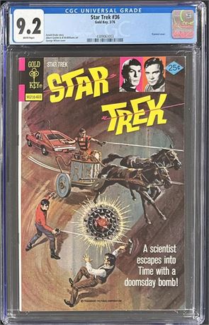 Star Trek #36 (1976) CGC 9.2 Painted Cover