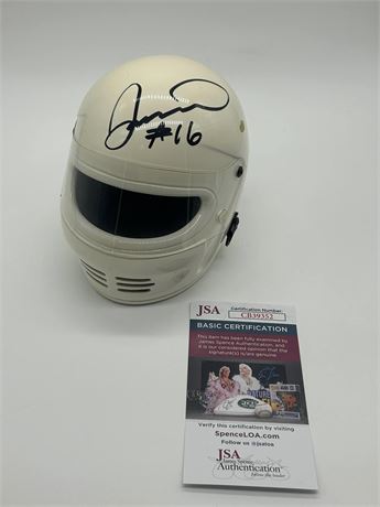 Danica Patrick Autographed Mini Helmet JSA