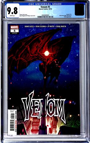 Venom #5 (2018) CGC 9.8 Spider-Man and Knull Appearance