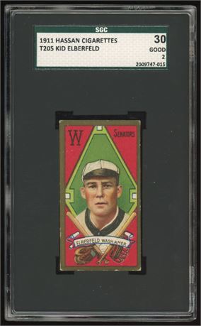 T205 Hassan Kid Elberfeld SGC 2 GOOD