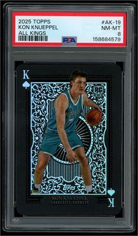 2025 Topps Kon Knueppel All Kings RC PSA 10 GEM MINT