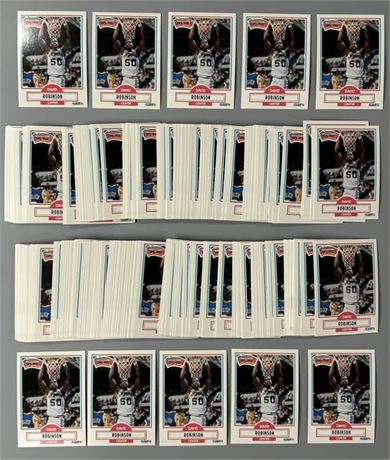 1990 Fleer #172 David Robinson RC Lot (200) MINTY