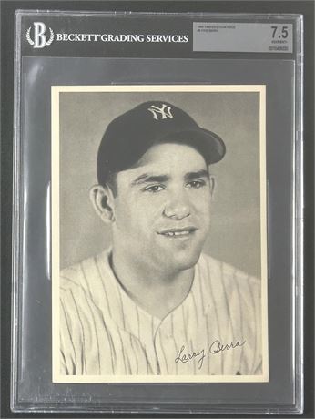 1948-50 New York Yankees Picture Pack #2 Yogi Berra RC BVG 7.5 NM+