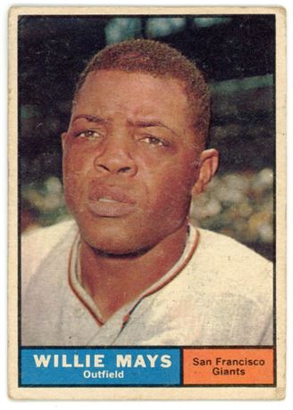 1961 Topps #150 Willie Mays GOOD