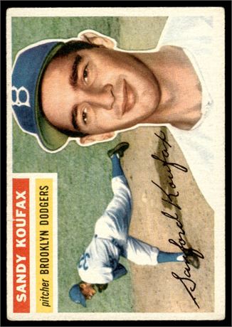 1956 Topps #79 Sandy Koufax VG