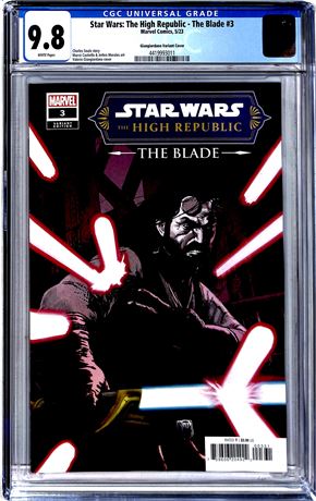 Star Wars: The High Republic - The Blade #3 CGC 9.8 (2023) Giangiordano Variant